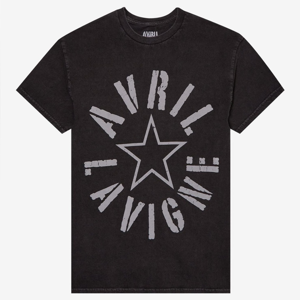 Avril Lavigne Star Logo Graphic T-Shirt ⭐️